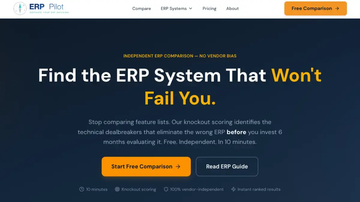 ERP Pilot image number 01
